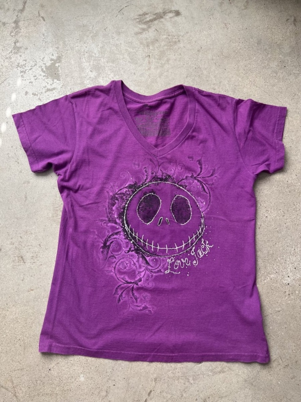Jack Skellington *Pumpkin King* Nightmare Before Christmas "Love Jack" Women's L